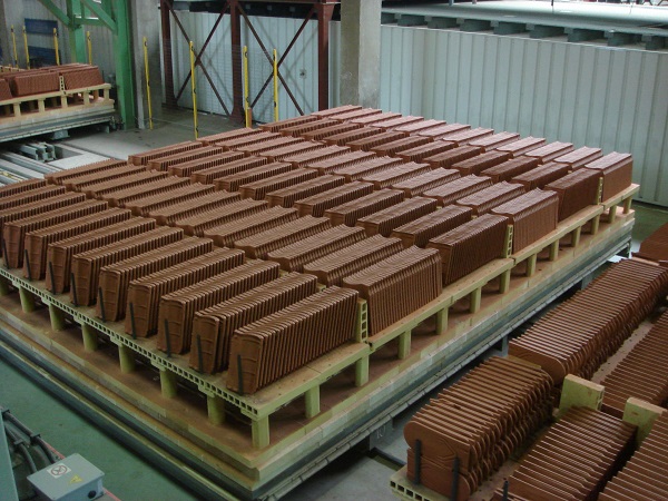 Mono-layer tunnel kiln