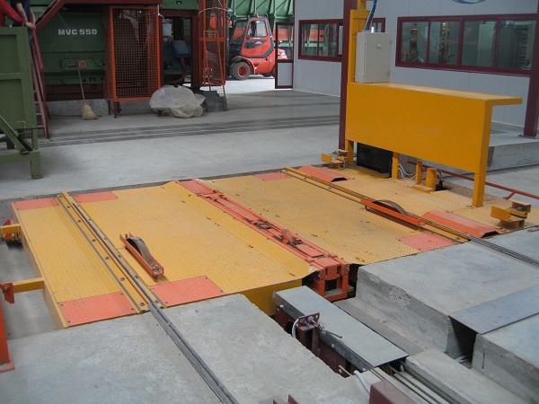 Kiln car transfer