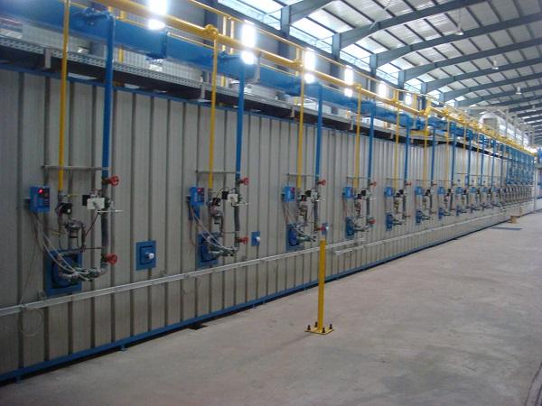 External view of firing system